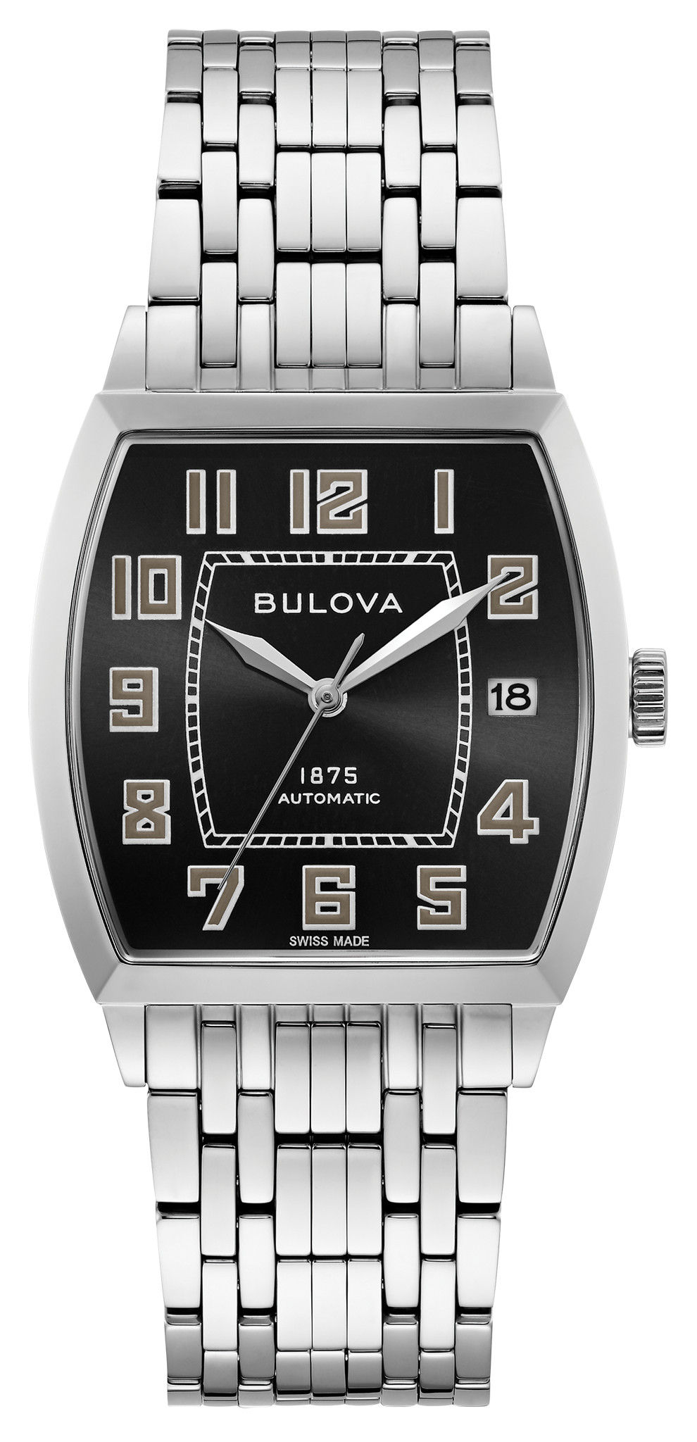 Bankers 34 mm Watch (53104-1608) by Arne Jacobsen - GreenerGrassDesign