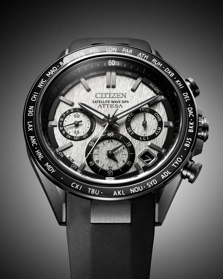 ATTESA Gray Dial Polyurethane Strap CC4055-14H | CITIZEN ATTESA Gray Dial Polyurethane Strap CC4055-14H | CITIZEN