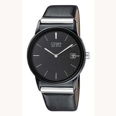 Citizen eco drive black on black clearance