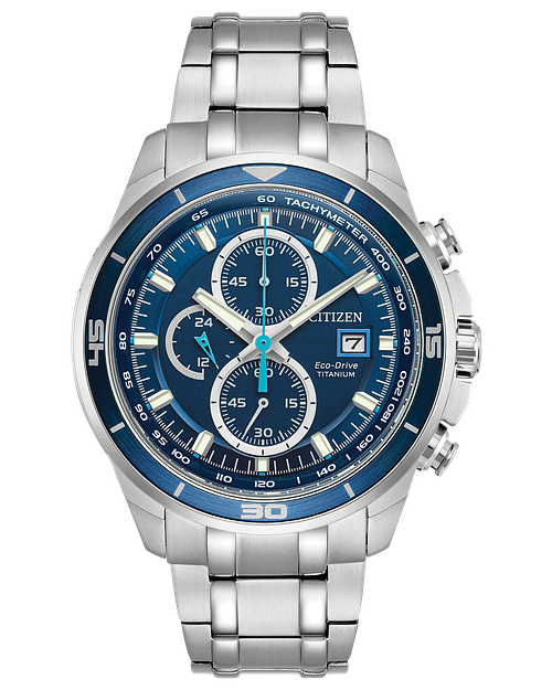 Brycen Men s Eco Drive CA0349 51L Chronograph Sports Watch CITIZEN