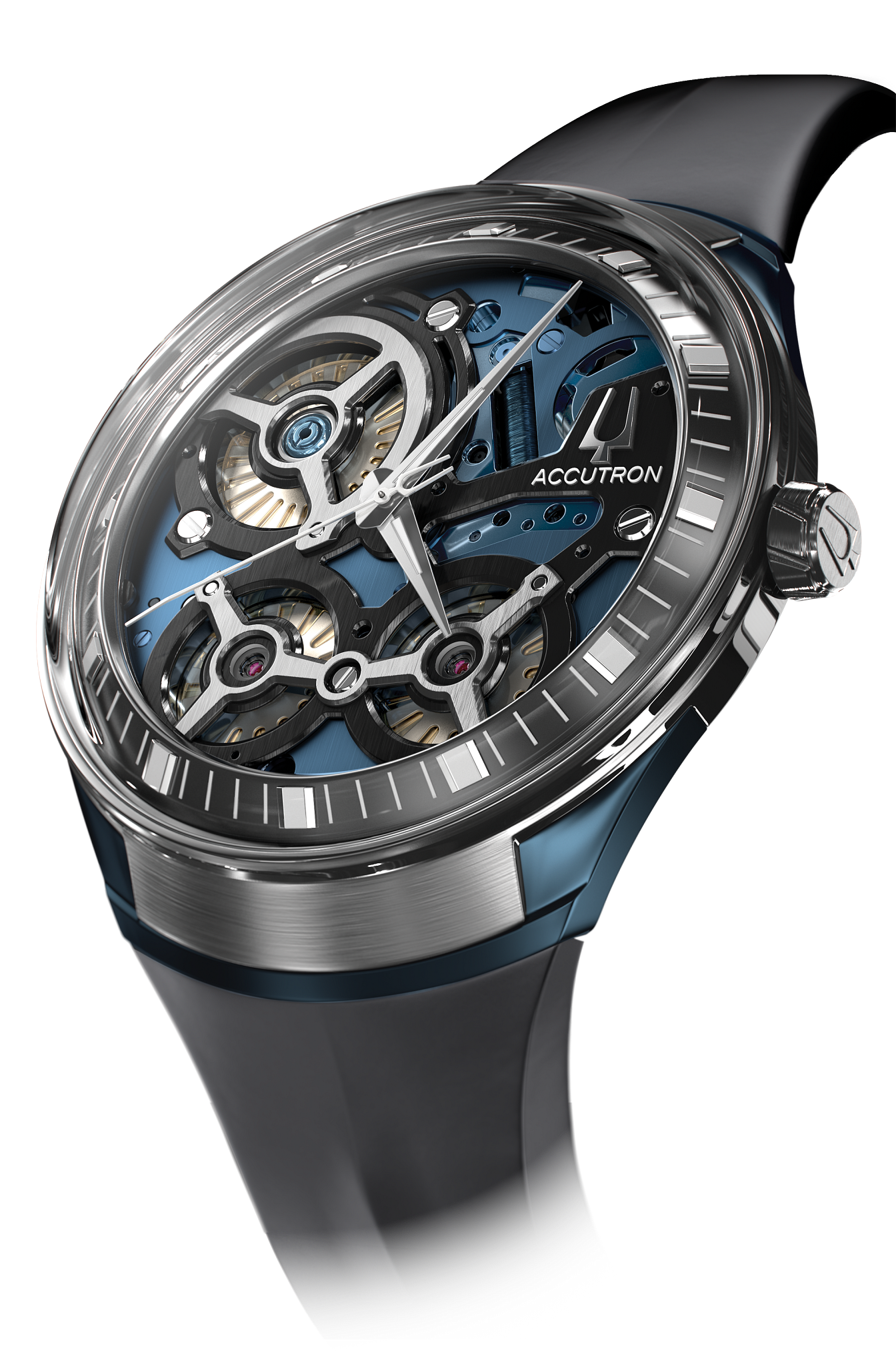 Bulova Accutron Gemini Men's Automatic Watch 63B011 : Bulova: Amazon.in:  Fashion