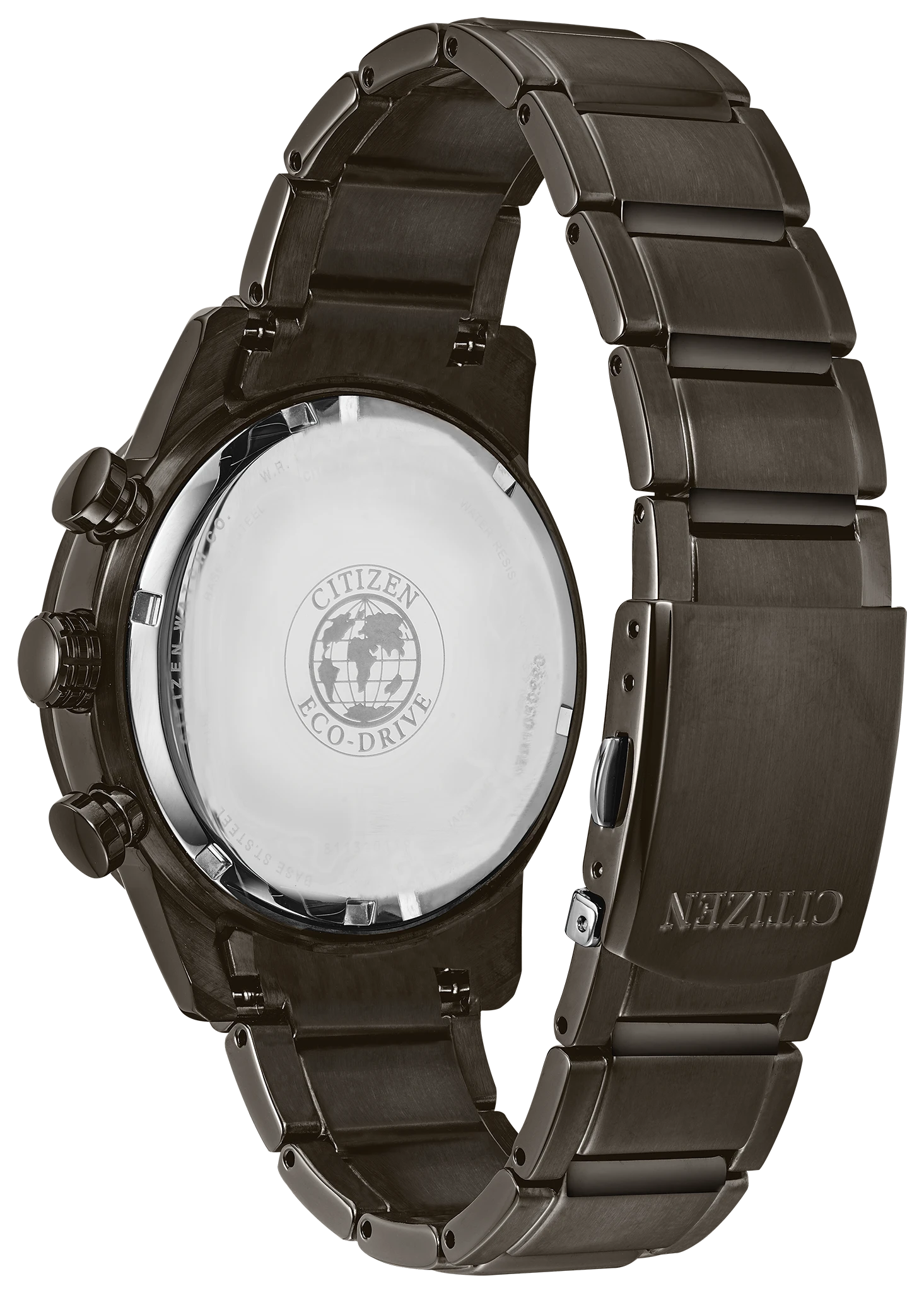Citizen Primo Men's Eco-Drive Gray Stainless Steel Watch
