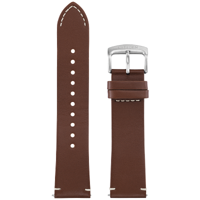 Brown Leather Strap (22mm)
