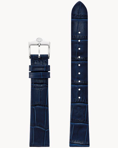 Navy Leather Strap image number 0