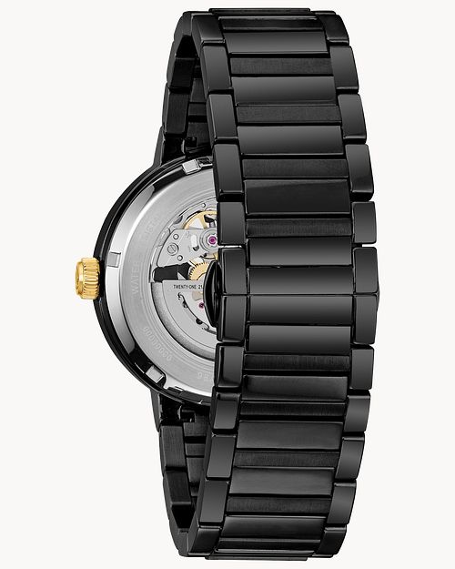 Bulova stainless 2025 steel back