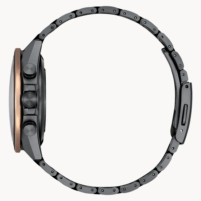 ATTESA Brown Dial Super Titanium with DLC Coating Bracelet ATTESA Brown Dial Super Titanium with DLC Coating Bracelet