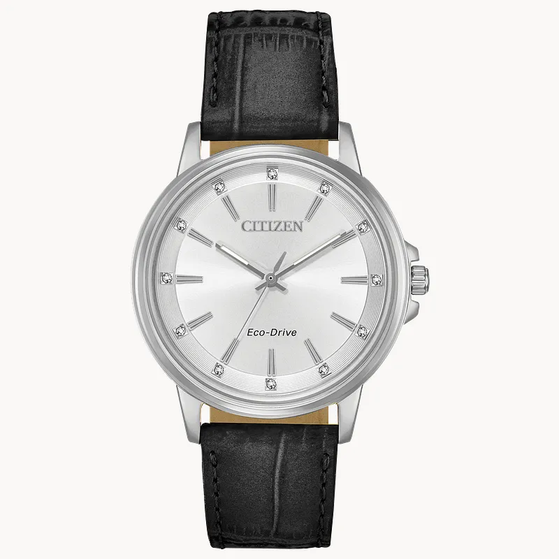 Chandler - Ladies Eco-Drive FE7030-14A Leather Strap Watch Chandler - Ladies Eco-Drive FE7030-14A Leather Strap Watch