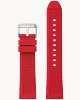 Red Silicone Strap image number 0