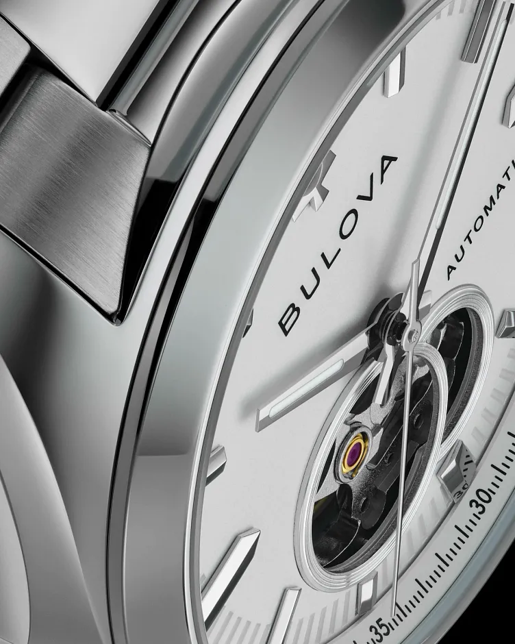 White Dial Stainless Steel Bracelet Surveyor 96A345 | Bulova White Dial Stainless Steel Bracelet Surveyor 96A345 | Bulova