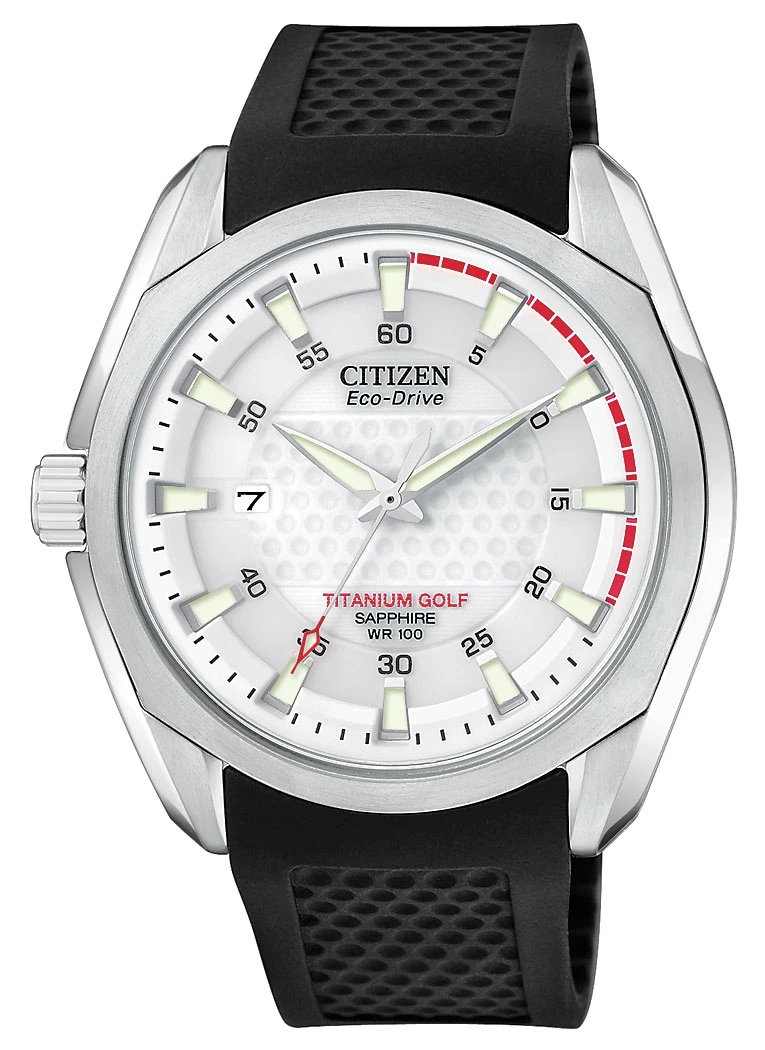 Chandler White Dial Polyurethane Strap BM7120-01A | CITIZEN