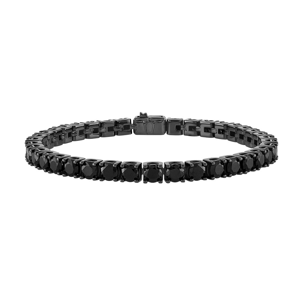 Bulova Sterling Silver 925 Luxury Jewelry Mens Bracelet