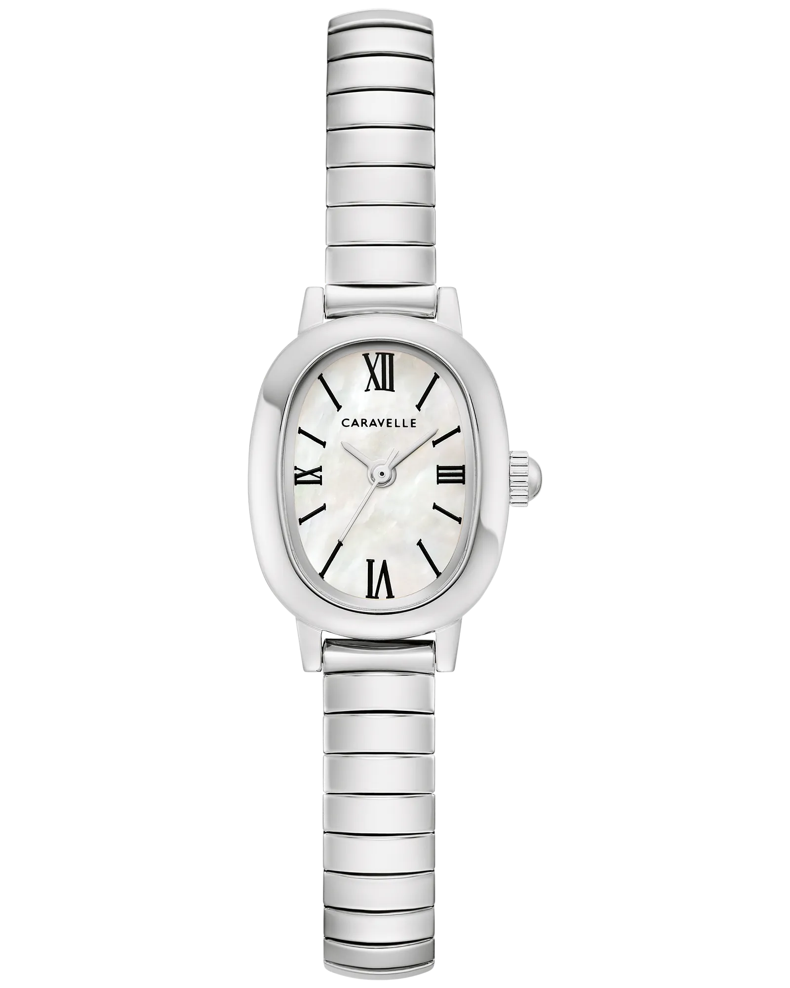 Bulova White Dial Stainless Steel Expansion Classic 43L230 — White