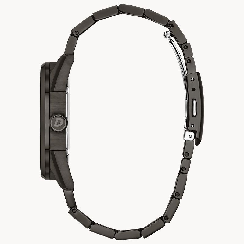 Citizen CTO Eco Drive Gray Stainless Steel Watch CITIZEN