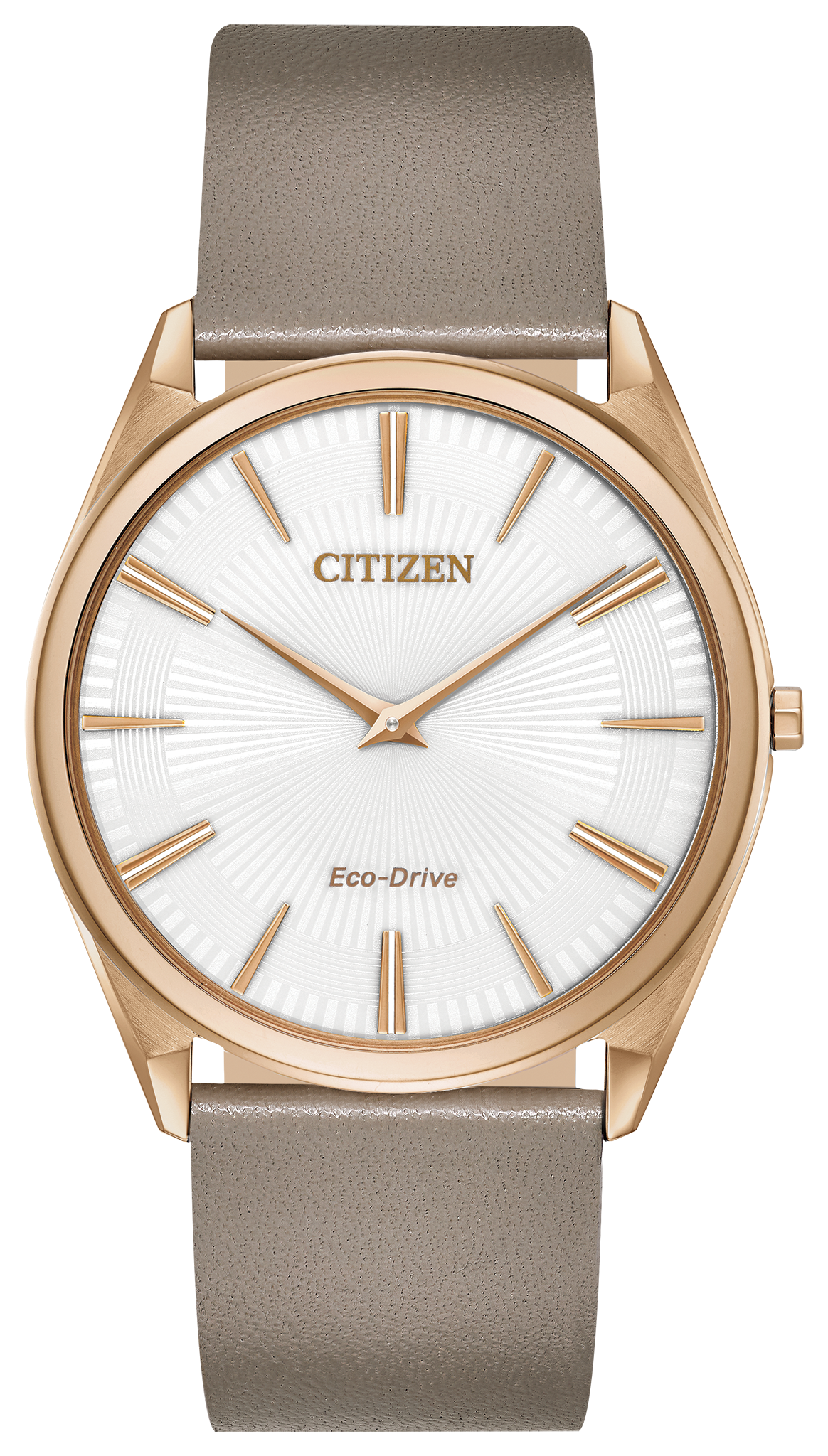 Citizen Eco-Drive Sapphire Stiletto Ultra Thin White Dial Men's Watch –  Chronobuy