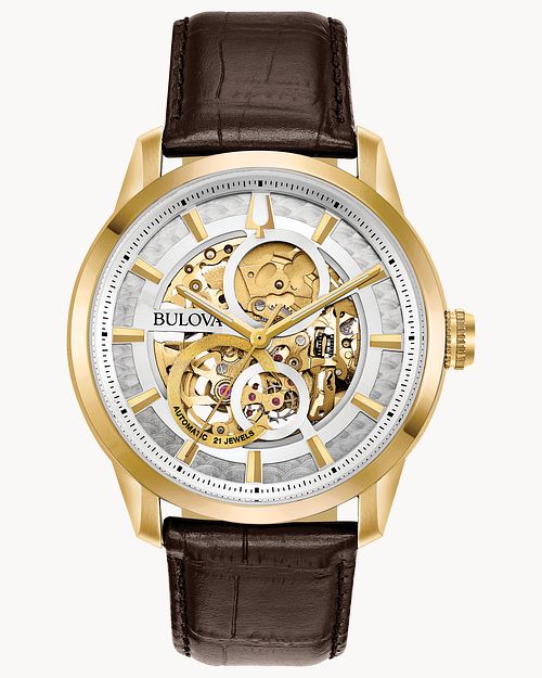 Bulova watch discount gold and silver
