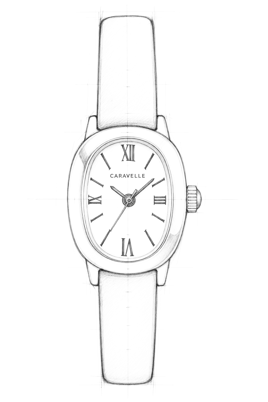 Watch technical diagram