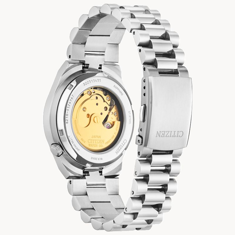 TSUYOSA Yellow Dial Stainless Steel Bracelet NJ0150 56Z CITIZEN