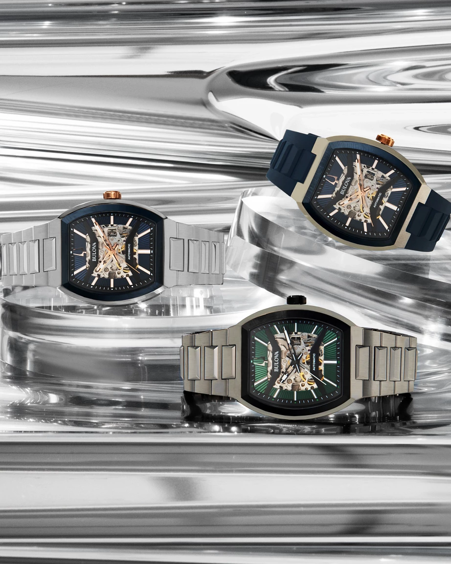 Reloj Bulova Verde Máquina para Caballero 98A321 | Bulova de Mexico
