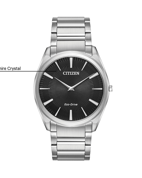 Stiletto - Men's Eco-Drive AR3070-55E Silver Steel Watch | CITIZEN