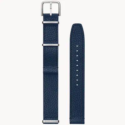 Navy Leather Strap Navy Leather Strap