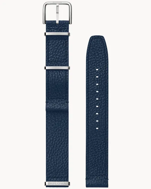 Navy Leather Strap image number 0
