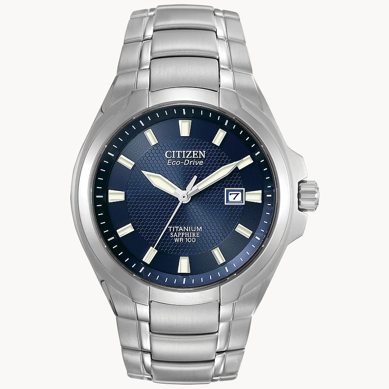 Paradigm Men s Eco Drive BM7170 53L Bold Titanium Watch CITIZEN