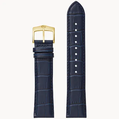 Navy Leather Strap Navy Leather Strap