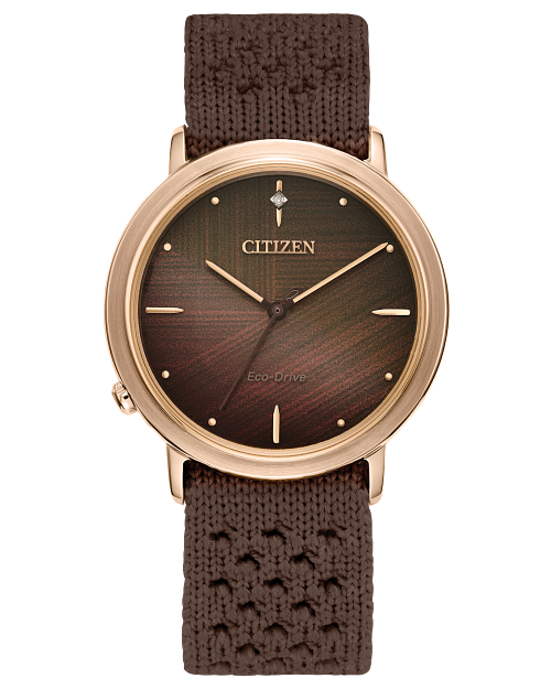 Citizen eco drive canvas strap hot sale