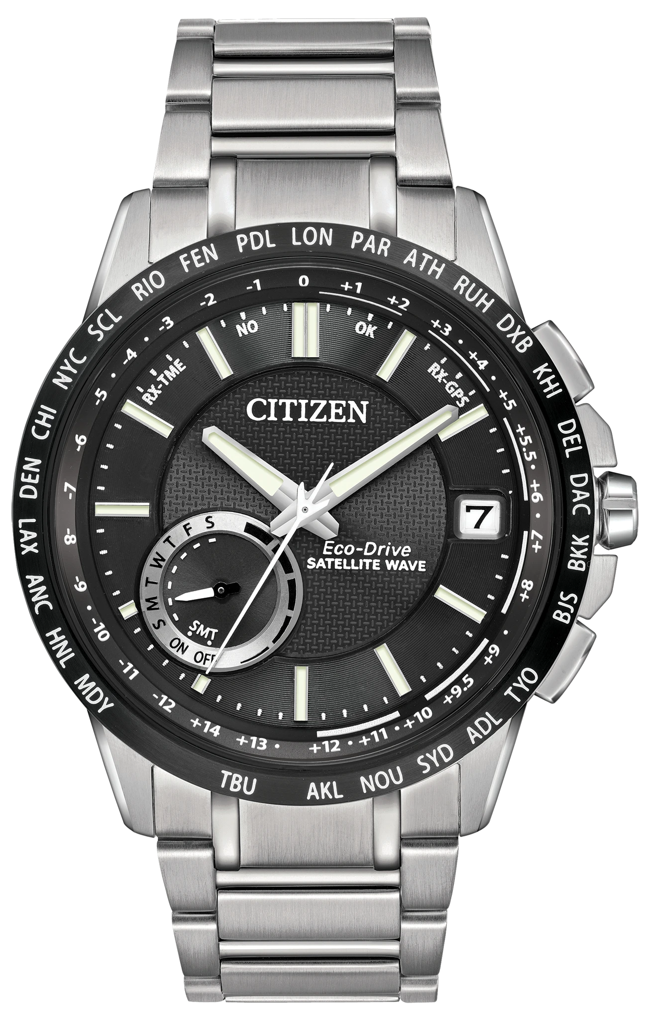 Satellite Wave World Time GPS - Men's Steel CC3005-85E Watch | CITIZEN