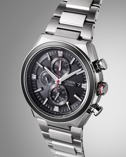 ATTESA Black Dial Super Titanium Bracelet CA0836-68E | CITIZEN ATTESA Black Dial Super Titanium Bracelet CA0836-68E | CITIZEN