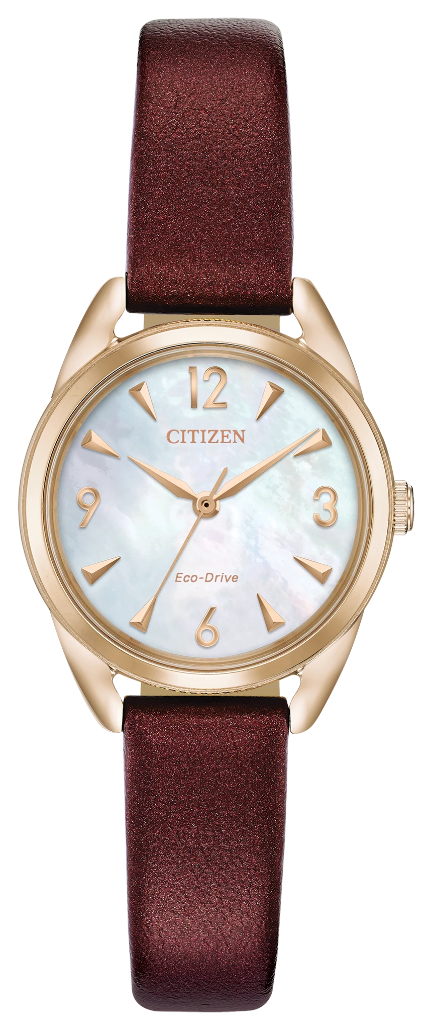 LTR - Men's Eco-Drive EM0683-04D Merlot Red Strap Watch | CITIZEN