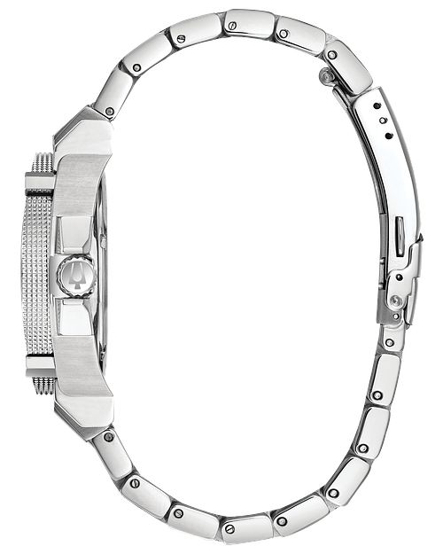 Bulova Icon Precisionist Women's Stainless Steel Diamond Watch