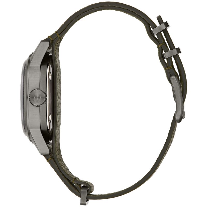 Leather Black | Strap Hack 98A255 Bulova Dial Watch