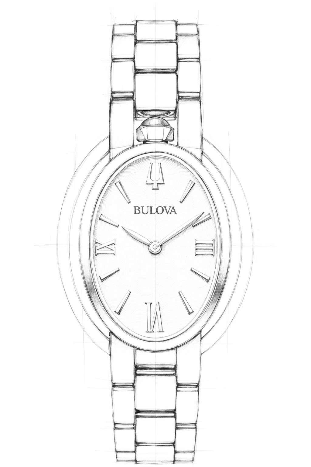 Watch technical diagram