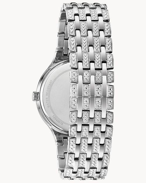 Bulova phantom sales crystal men's watch