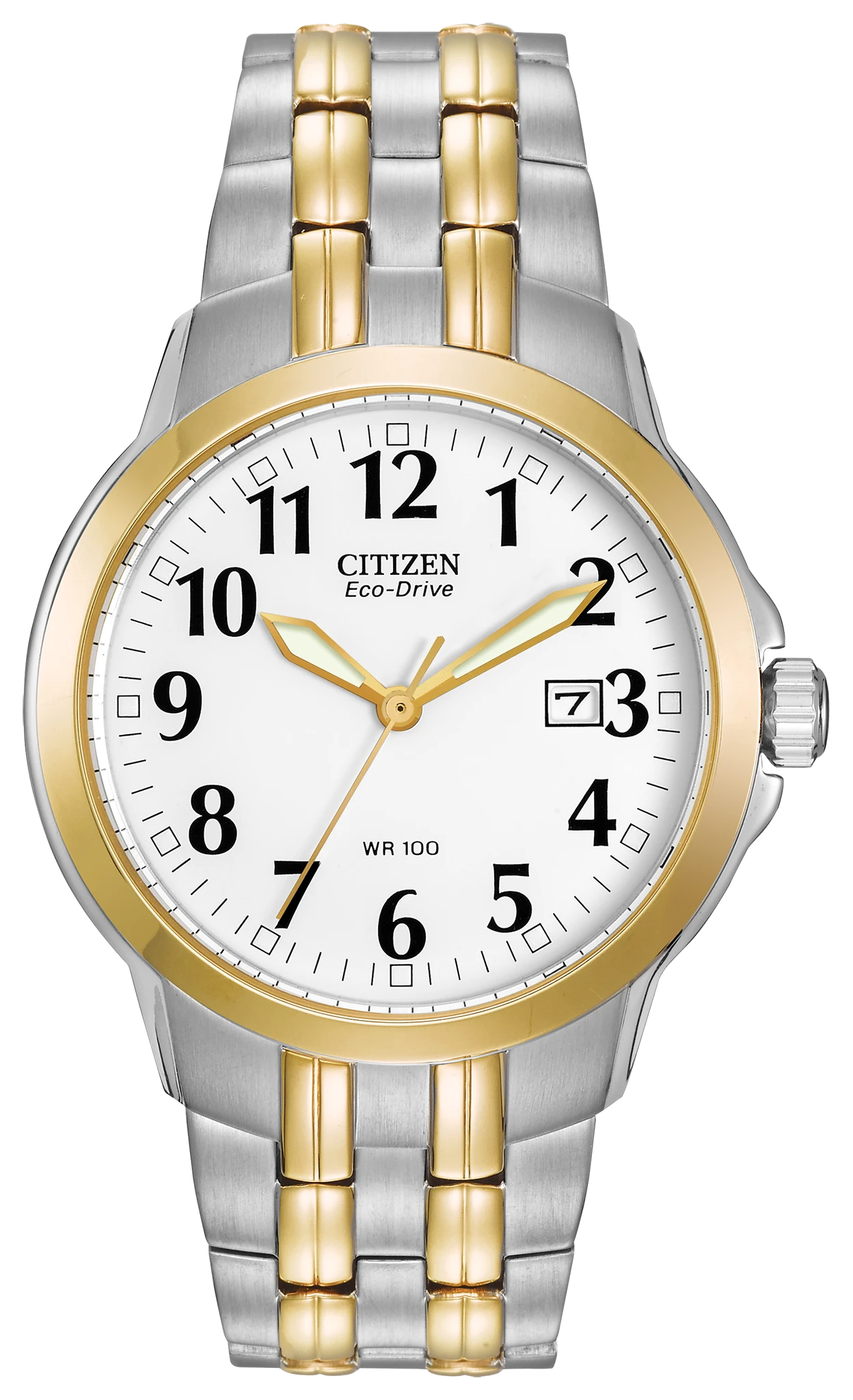 Corso White Dial Stainless Steel Bracelet BM7094-50A | CITIZEN