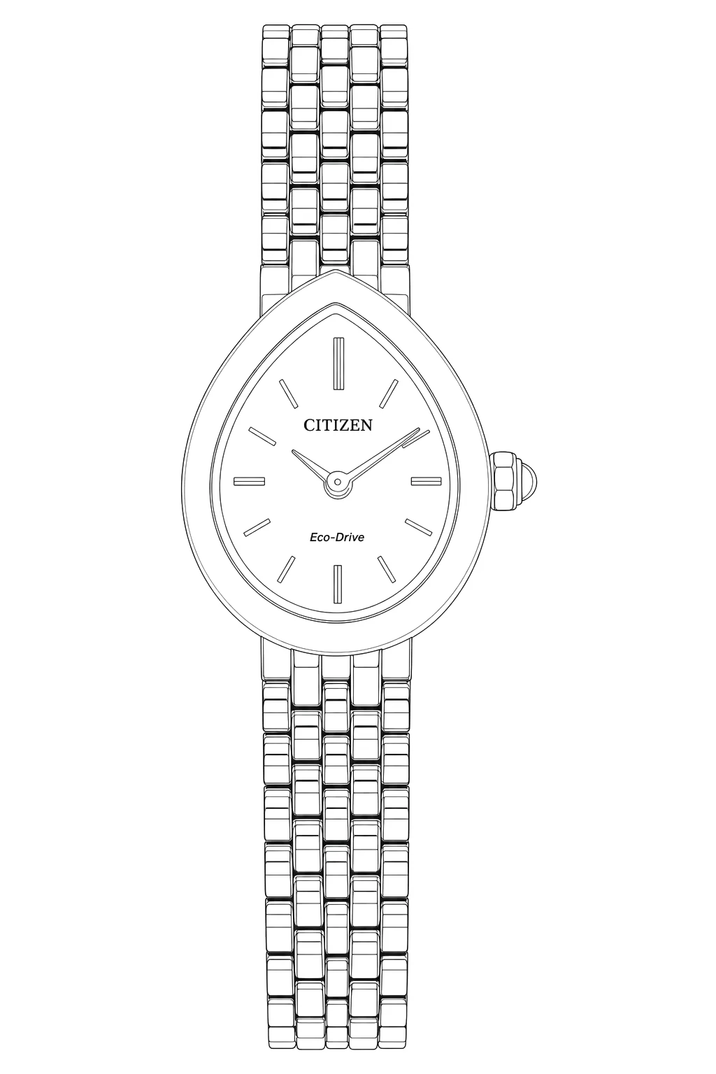 Watch technical diagram