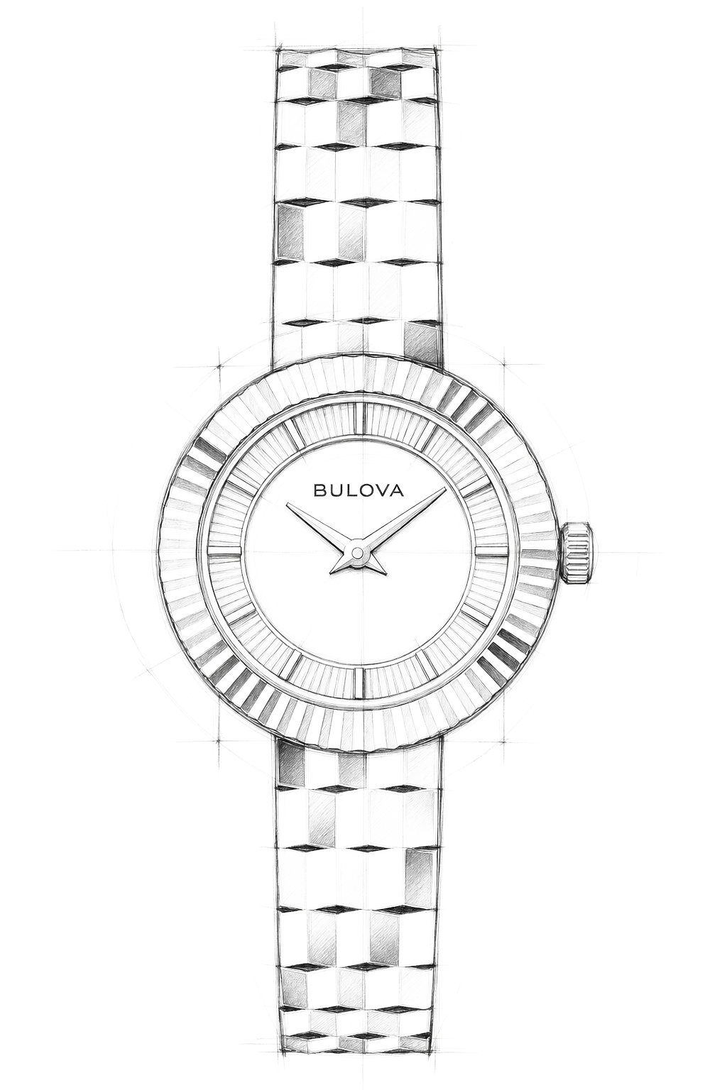 Watch technical diagram