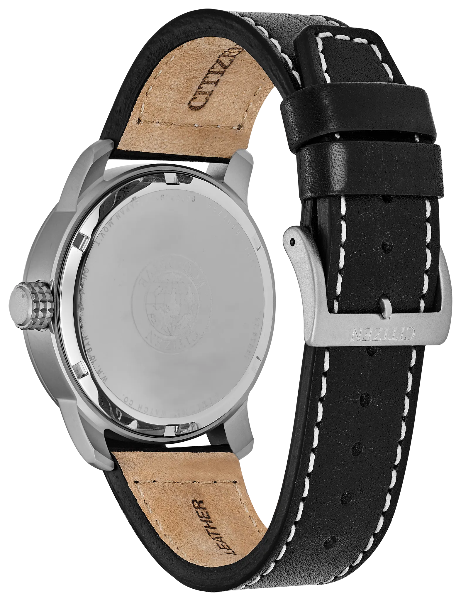 Chandler - Men's Eco-Drive BM8471-01E Black Strap Watch