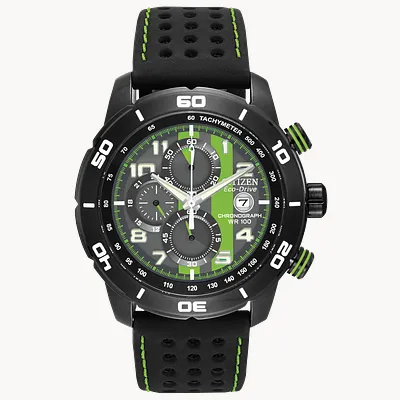 Primo Gray Dial Polyurethane Coated Leather Strap CA0467-20H | CITIZEN Primo Gray Dial Polyurethane Coated Leather Strap CA0467-20H | CITIZEN