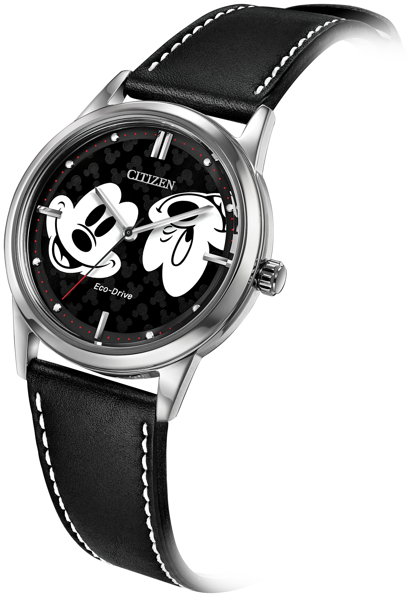 Citizen Mickey Mouse Eco-Drive Black Dial Watch