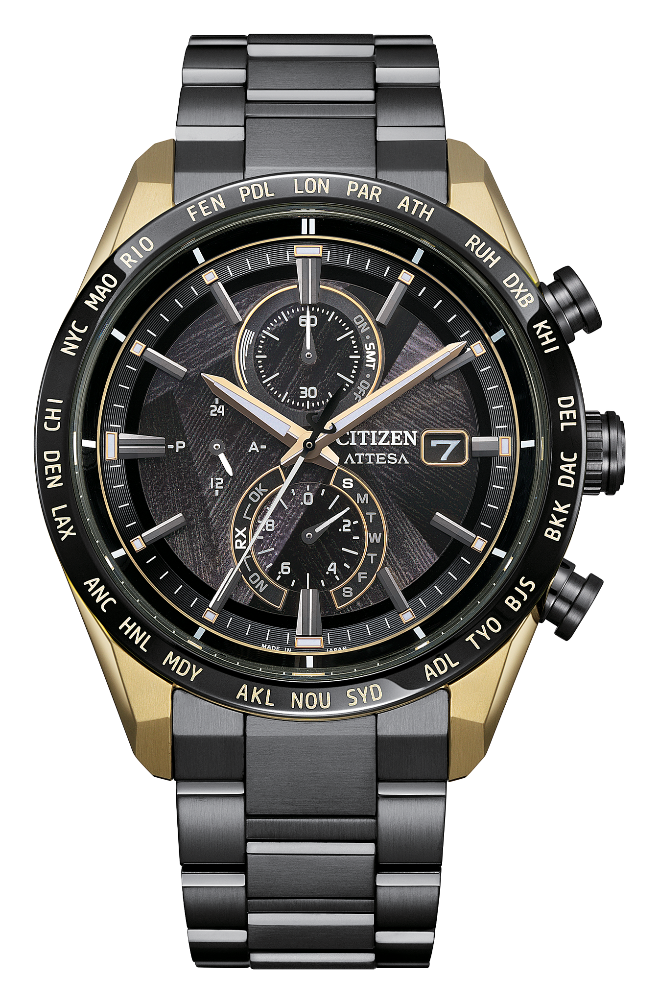 Citizen ATTESA LIGHT in BLACK AT8384-58E