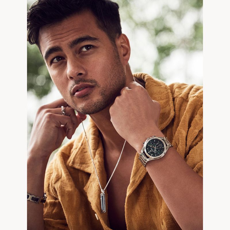 Bulova green face watch online