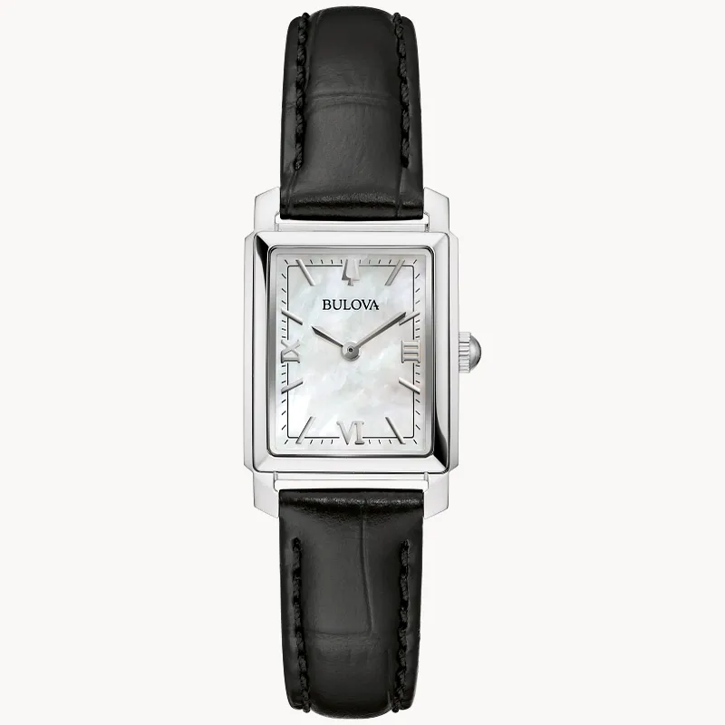 White Dial Leather Strap Sutton 96L330 Bulova - Main Image