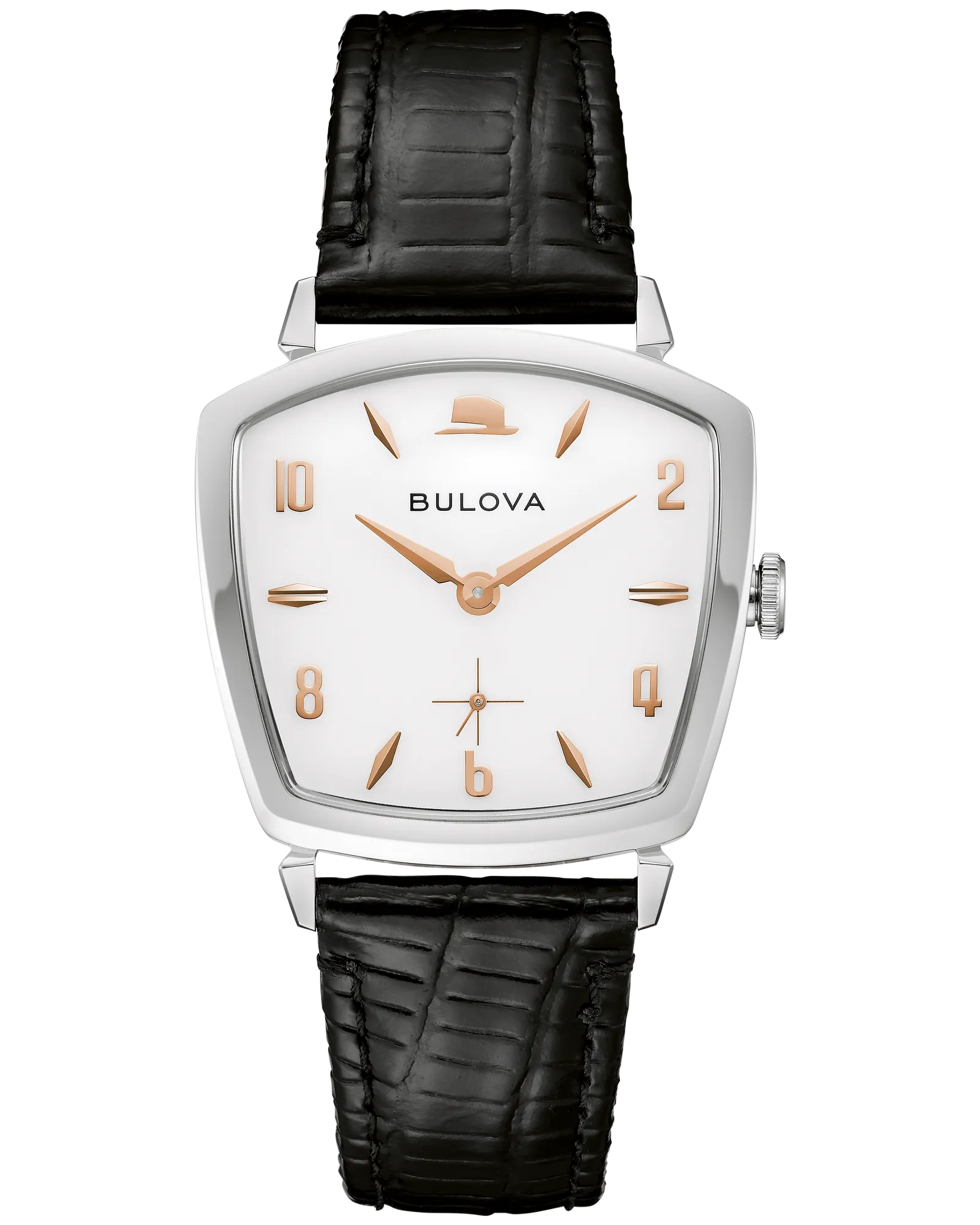 Bulova White Dial Leather Strap I've Got You Under My Skin 96A337 — White