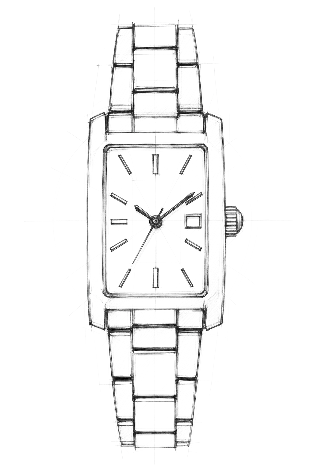 Watch technical diagram