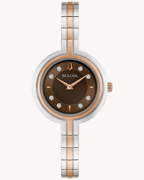 Leather Bulova Rhapsody Women's Watch Bulova Rhapsody Women's