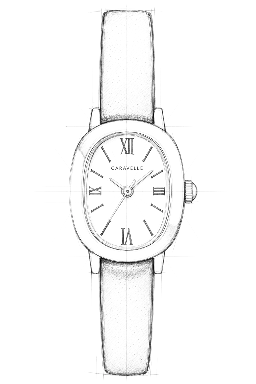 Watch technical diagram