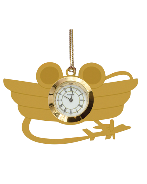 Aviator Wings Clock Collectible image number 0