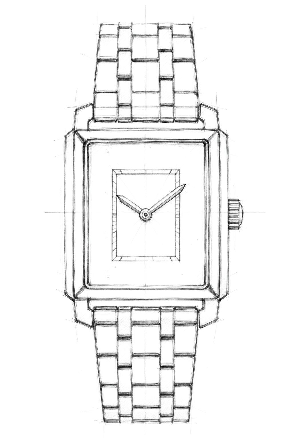 Watch technical diagram
